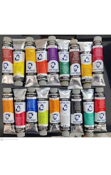 Van Gogh Yağlı Boya 40ml Set 10 Renk Karışık Çok Renkli Van Gogh Yağlı Boya 40ml Set 10 Renk Karışık Çok Renkli