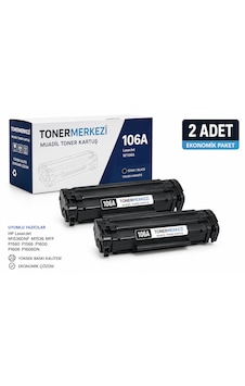 Hp Laser Mfp 137fnw Uyumlu Toner Çipli 2'li Paket / Hp 106a W1106a-kaliteli Ürün Hp Laser Mfp 137fnw Uyumlu Toner Çipli 2'li Paket / Hp 106a W1106a-kaliteli Ürün