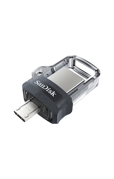 SanDisk Ultra Dual Drive m3.0 64GB Grey Silver SanDisk Ultra Dual Drive m3.0 64GB Grey Silver
