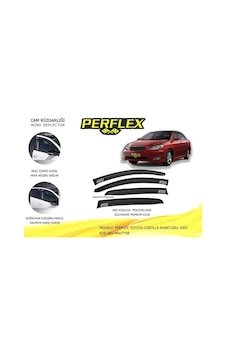 Perflex Pa4-ty08 Cam Ruzgarlıgı Classıc Tıp 4 Parca Toyota Corolla 2002-2007 Vvtı Kasa