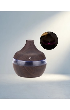 Led Işıklı Oda Kokusu Difüzörü 300 Ml Aromaterapi Uyumlu