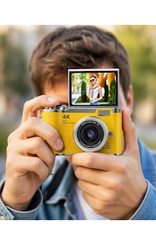 48 Mp 4k Dijital Kamera Flip Ekranlı Vlog Selfie Çekim Profesyonel Fotoğraf Makinesi 48 Mp 4k Dijital Kamera Flip Ekranlı Vlog Selfie Çekim Profesyonel Fotoğraf Makinesi