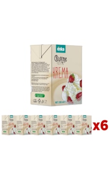 Enka Süt Pastörize Krema %18 Yağlı 6'lı - 200 Ml Enka Süt Pastörize Krema %18 Yağlı 6'lı - 200 Ml