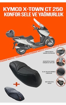 Kymco X-town Ct 250 Konfor Sele Ve Yağmurluk Kılıf