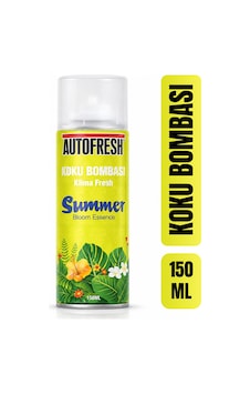 Klima Fresh Koku Bombası 150 Ml Summer Bloom Araç İçi Koku Giderici Sprey Klima Fresh Koku Bombası 150 Ml Summer Bloom Araç İçi Koku Giderici Sprey