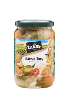 5 Adet Tukaş Karışık Turşu 680 G 5 Adet Tukaş Karışık Turşu 680 G