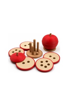 3d Baskı Montessori Elma Puzzle Oyuncağı