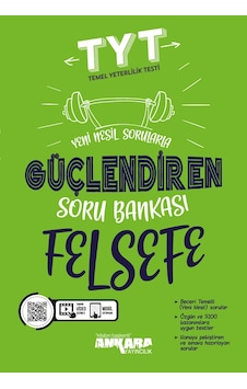 Ankara 2025 Tyt Felsefe Güçlendiren Soru Bankası