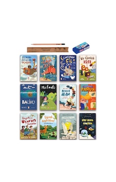 Timaş Çocuk Çantamdan Fil Çıktı - Kitap Okuma Günlüğüm - Balino - Faruk - Hayallere Uçuran Kanatlar Set 12 Kitap Timaş Çocuk Çantamdan Fil Çıktı - Kitap Okuma Günlüğüm - Balino - Faruk - Hayallere Uçuran Kanatlar Set 12 Kitap