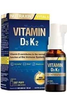 Nutraxin Vitamin D3k2 Sprey 30 Ml