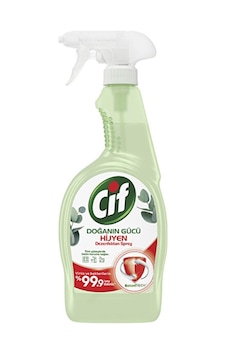 Cif Doğanın Gücü Hijyen Dezenfektan Sprey 750 ML Cif Doğanın Gücü Hijyen Dezenfektan Sprey 750 ML