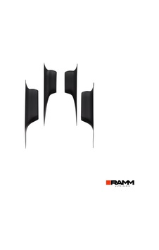 Bmw 7 Serisi F02 2009-2015 Kapı Kolu Kaplaması Seti - Siyah