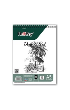 A5 Drawing Pad 120g/m2 50 Yaprak Hrb-3288