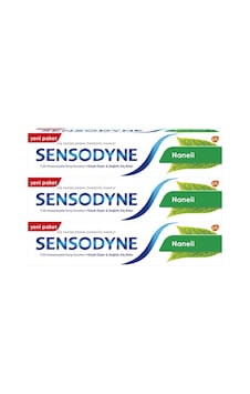 Sensodyne Naneli Diş Macunu 3 x 75 ML