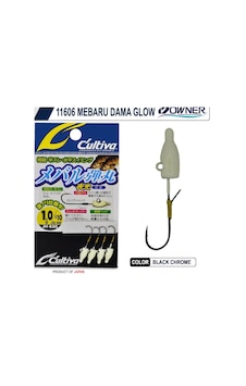 Cultiva 11606 Mebaru Dama Glow Lrf Jighead 3 Gr Cultiva 11606 Mebaru Dama Glow Lrf Jighead 3 Gr