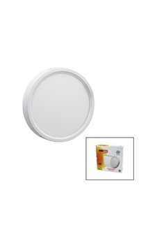 Nisaluce Epl-18sü 18w Beyaz Metal Kasa Sıva Üstü Yuvarlak Led Slim Panel 1260lm Beyaz 6500k 30.000 Saat Ömür