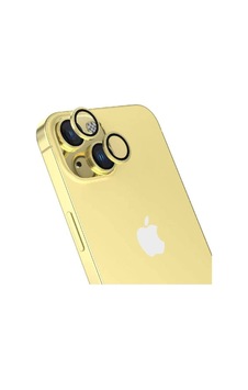 Apple Uyumlu iPhone 15 Plus Zore Safir Cl-15 Parmak İzi Bırakmayan Anti-reflective Kamera Lens Koruyucu Sarı Apple Uyumlu iPhone 15 Plus Zore Safir Cl-15 Parmak İzi Bırakmayan Anti-reflective Kamera Lens Koruyucu Sarı