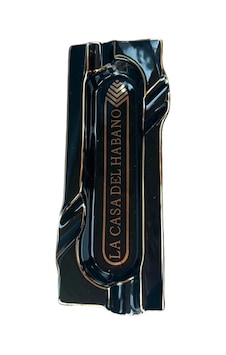 La Casa Del Habano Siyah Porselen Dörtlü Puro Küllüğü - Tr8848 La Casa Del Habano Siyah Porselen Dörtlü Puro Küllüğü - Tr8848