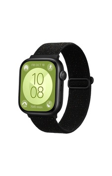 Akıllı Saat Aksesuarları Huawei Fit 4 Star Kordon - Benekli Siyah Akıllı Saat Aksesuarları Huawei Fit 4 Star Kordon - Benekli Siyah