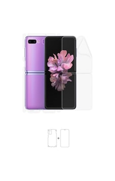 Galaxy Uyumlu Z Flip 360 Full Body Ekran Koruyucu Kaplama Ön Arka Yan Darbe Emici Poliüretan Film Galaxy Uyumlu Z Flip 360 Full Body Ekran Koruyucu Kaplama Ön Arka Yan Darbe Emici Poliüretan Film