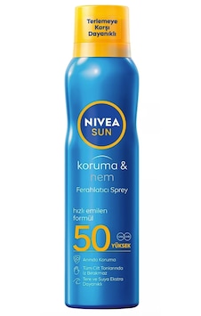 Nivea Sun Koruma Ve Nem Güneş Spreyi Spf 50 200 Ml Nivea Sun Koruma Ve Nem Güneş Spreyi Spf 50 200 Ml
