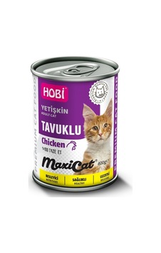 Hobi Maxicat Tavuklu Yetişkin Kedi Konservesi 400 G Hobi Maxicat Tavuklu Yetişkin Kedi Konservesi 400 G