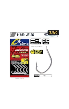 Cultiva 11759 Jigger Light Hold Jig İğnesi 3.5/0 Cultiva 11759 Jigger Light Hold Jig İğnesi 3.5/0