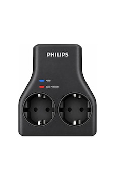 Philips Chp7022b/62 İkili Akım Korumalı Priz 1140j Aşırı Gerilim Koruma Yok Philips Chp7022b/62 İkili Akım Korumalı Priz 1140j Aşırı Gerilim Koruma Yok