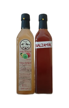 Sirke Mahzeni Elma + Balzamik Sirke 2 x 500 ML