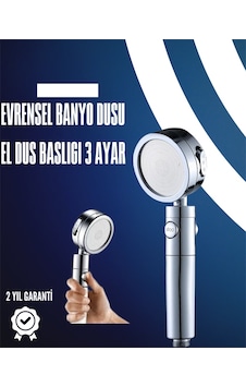 Dayanıklı Ve Ergonomik Tasarımlı Ayarlanabilir El Duş Başlığı 17015363 Dayanıklı Ve Ergonomik Tasarımlı Ayarlanabilir El Duş Başlığı 17015363