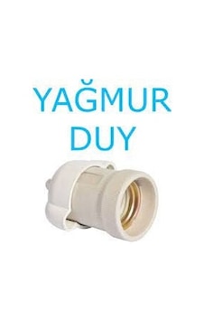 Çetsan E27 Muhafazalı Porselen Yağmur Duy 3 Adet