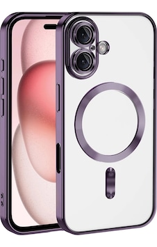 Apple Uyumlu iPhone 16 Kılıf Kamera Korumalı M-safe Wireless Şarj Özellikli Zore Demre Kapak Apple Uyumlu iPhone 16 Kılıf Kamera Korumalı M-safe Wireless Şarj Özellikli Zore Demre Kapak