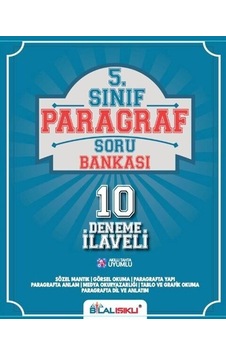 5. Sınıf Paragraf Soru Bankası Bilal Işıklı Yayınları 5. Sınıf Paragraf Soru Bankası Bilal Işıklı Yayınları