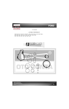 Alt Takım Contası Partner-berlıngo-206-207-fıesta 1.6hdı 16v Dv6ated4-dv6b Teflon Keç Skc Siz Sıvı Otoconta