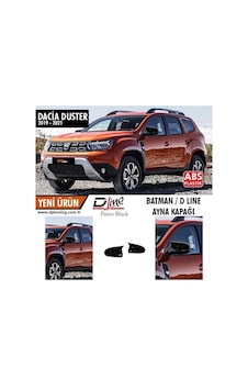 Dacia Duster 2018+ Yarasa Ayna Kapak Parlak Siyah Abs Plastik Dacia Duster 2018+ Yarasa Ayna Kapak Parlak Siyah Abs Plastik