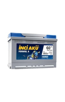 İnci Formul A Taurus 12V 60 Ah 540 A(En) Akü