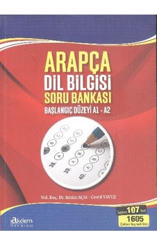 Arapça Dil Bilgisi Soru Bankası A1 - A2 - Akdem Yayınları Arapça Dil Bilgisi Soru Bankası A1 - A2 - Akdem Yayınları
