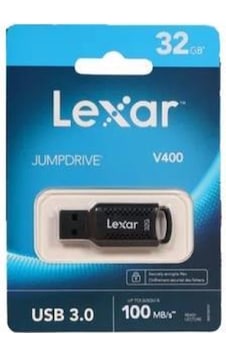 Lexar 32gb V400 Siyah 100 Mb/s 3.0 Usb Flash Bellek Lexar 32gb V400 Siyah 100 Mb/s 3.0 Usb Flash Bellek