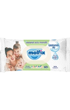 Molfix Ferah Temizlik Izotonik Sulu Mendil 60'Lı