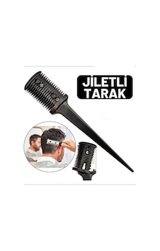 Mey İthalat Jiletli Kırık Saç Sakal Düzletme İnceltme Tarağı Mey İthalat Jiletli Kırık Saç Sakal Düzletme İnceltme Tarağı