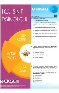 10.Sınıf Psikoloji Yaprak Test Eksen 10.Sınıf Psikoloji Yaprak Test Eksen
