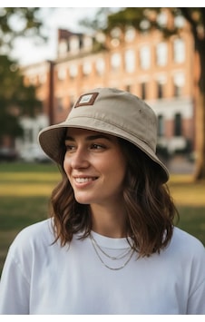 Bay Şapkacı Unisex Yama Detaylı Pamuklu Bucket Balıkçı Şapka Koleksiyonu 8980 Krem Bay Şapkacı Unisex Yama Detaylı Pamuklu Bucket Balıkçı Şapka Koleksiyonu 8980 Krem
