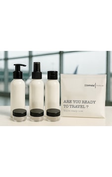 Royalgross Plastik Seyahat Boy 100ml Beyaz Şişe Ve Kavanoz 6 Lı Set Çantalı Seyahat Kiti Royalgross Plastik Seyahat Boy 100ml Beyaz Şişe Ve Kavanoz 6 Lı Set Çantalı Seyahat Kiti