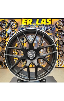 2 Adet Bk-5318 8,5 20 5 112 Et45 66,56 Mat Black Lıp Mac Jant Takım