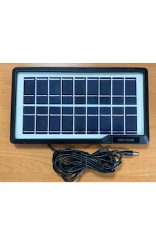 Bolsat Güneş Paneli 3.5 Watt 14x25 Cm Çerçeveli 5.5x1.7 Jaklı 9 Volt