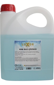 Luxor Kimya Kar ve Buz Çözücü 3 Lt Luxor Kimya Kar ve Buz Çözücü 3 Lt
