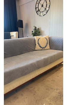 Mulberry Wellsoft Koltuk Örtüsü 220 x 230 CM Gri