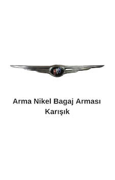 Arma Nikel Bagaj Arması Z.U.M. Karışık