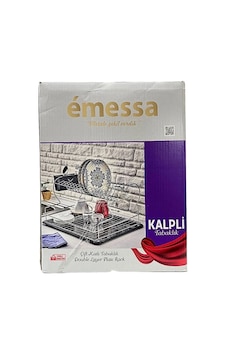 Krom Kalpli İki Katlı Tabaklık Belirtilmemis