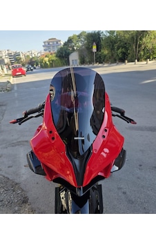 Motocam Qj Srk 25 R Ön Cam 2023-2026 Model 42cm Siyah Renkli 4mm Motocam Qj Srk 25 R Ön Cam 2023-2026 Model 42cm Siyah Renkli 4mm